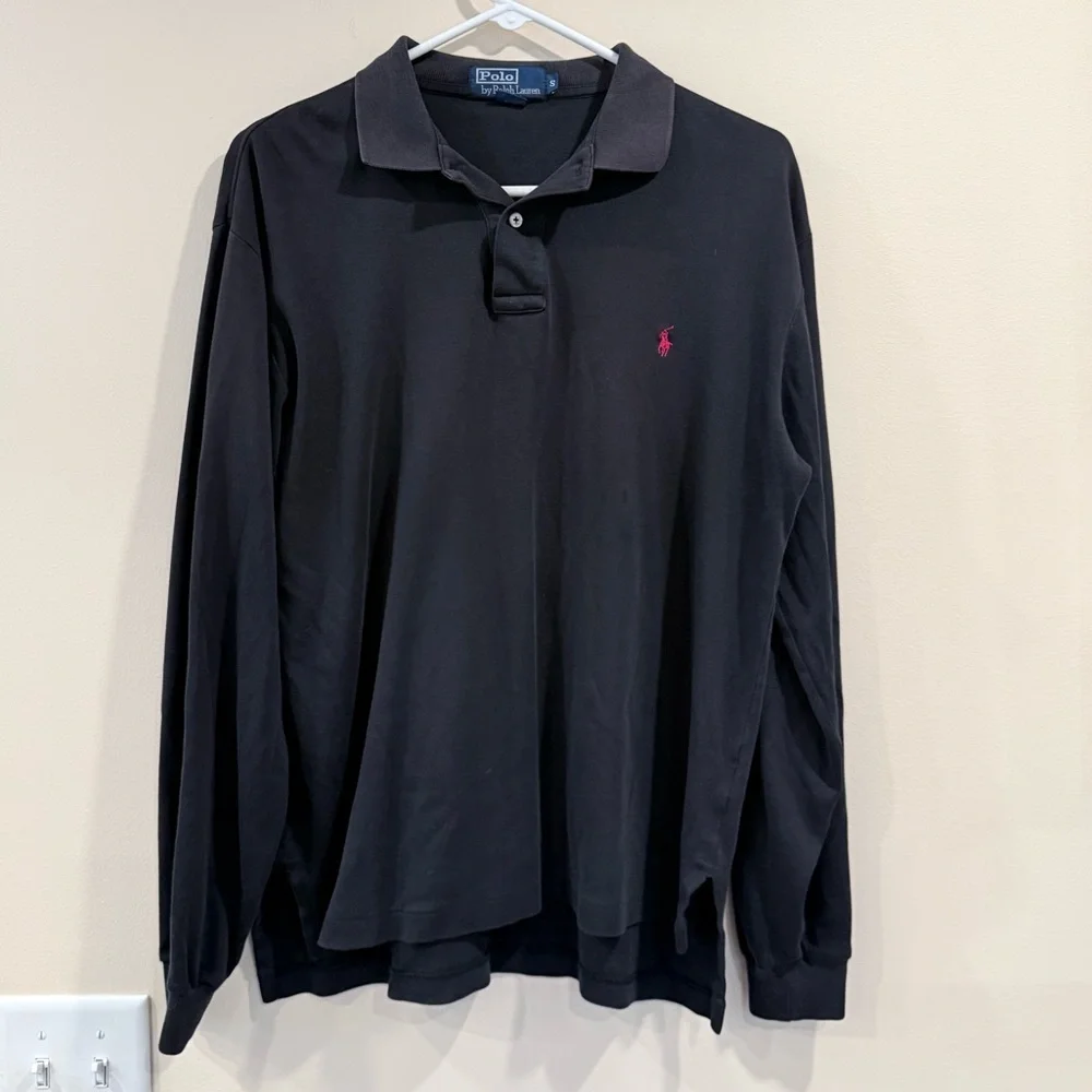 🔥Ralph Lauren Men's Black Polo Shirt🔥